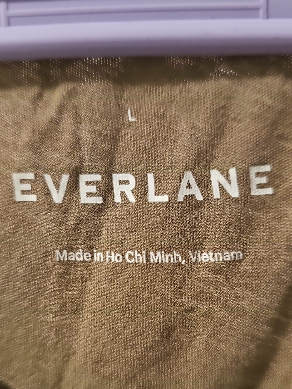 Everlane Olive Tee Short-Sleeve Crew Neck - Picture 3 of 5
